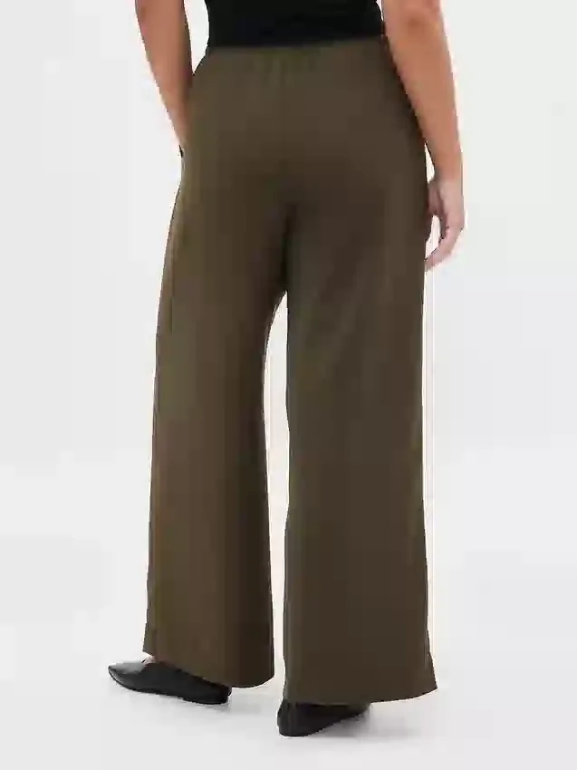 Pantaloni Easy a gamba larga
