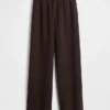 Pantaloni Easy a gamba larga