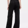 Pantaloni in denim a vita alta 365 ultrasoft con pieghe