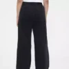 Pantaloni in denim a vita alta 365 ultrasoft con pieghe