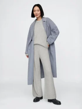 Pantaloni in maglia a trecce CashSoft
