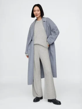 Pantaloni in maglia a trecce CashSoft