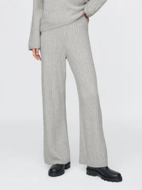 Pantaloni in maglia a trecce CashSoft