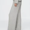Pantaloni in maglia a trecce CashSoft