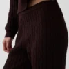 Pantaloni in maglia a trecce CashSoft