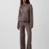 Pantaloni in maglia a trecce dal taglio morbido CashSoft