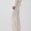 Pantaloni in maglia a trecce dal taglio morbido CashSoft
