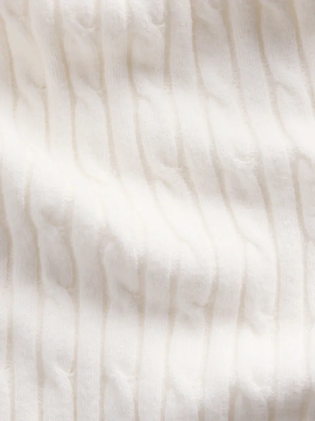 Pantaloni in maglia a trecce dal taglio morbido CashSoft