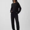 Pantaloni in maglia all’uncinetto 100% cotone