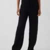 Pantaloni in maglia all’uncinetto 100% cotone