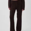Pantaloni in maglia all’uncinetto 100% cotone