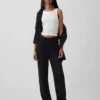 Pantaloni in maglia all’uncinetto 100% cotone