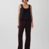 Pantaloni in maglia all’uncinetto 100% cotone