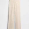 Pantaloni in maglia all’uncinetto 100% cotone