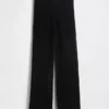 Pantaloni in maglia all’uncinetto 100% cotone