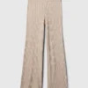 Pantaloni in maglione CashSoft a coste larghe