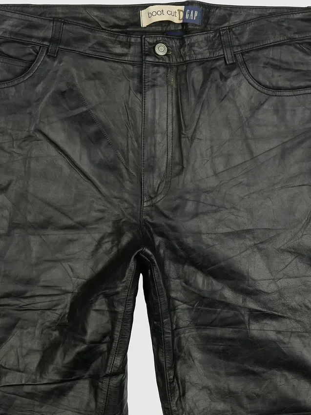 Pantaloni in pelle Gapvintage da donna anni '90 - 16