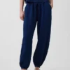 Pantaloni jogger Easy Barrel in denim di garza di cotone
