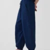 Pantaloni jogger Easy Barrel in denim di garza di cotone