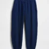 Pantaloni jogger Easy Barrel in denim di garza di cotone