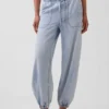 Pantaloni jogger Easy Barrel in denim ultrasoft
