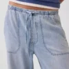 Pantaloni jogger Easy Barrel in denim ultrasoft