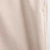 Pantaloni kaki dritti dal taglio rilassato in twill pesante