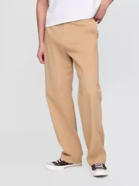 Pantaloni kaki larghi in stile anni ’90