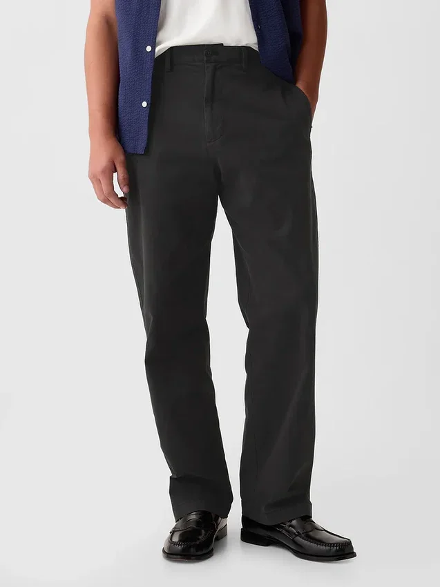 Pantaloni kaki larghi in stile anni '90