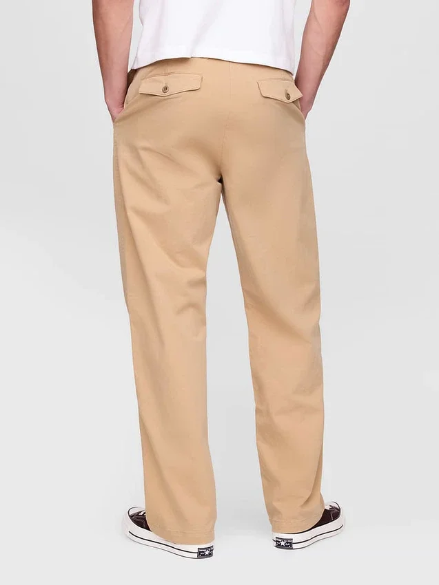 Pantaloni kaki larghi in stile anni '90