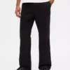 Pantaloni kaki larghi in twill pesante stile anni '90
