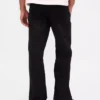 Pantaloni kaki larghi in twill pesante stile anni '90