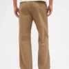 Pantaloni kaki larghi in twill pesante stile anni '90