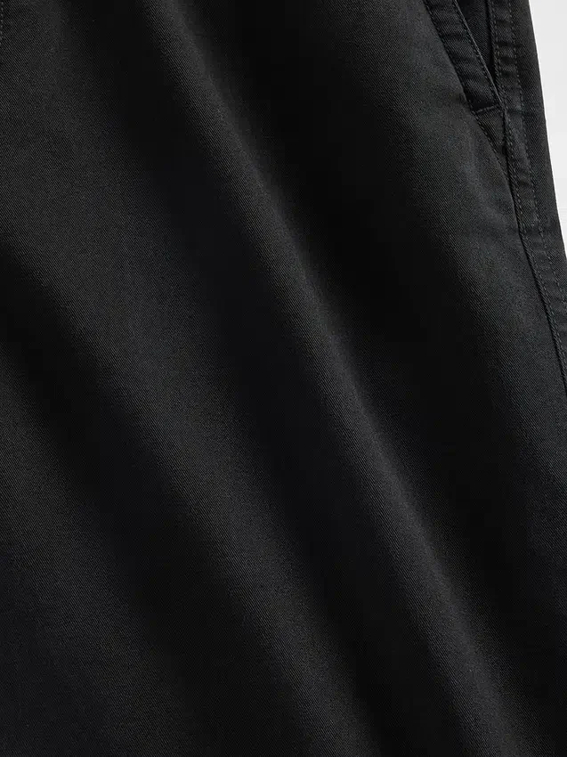 Pantaloni kaki larghi in twill pesante stile anni '90