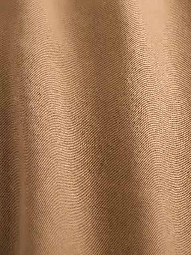 Pantaloni kaki larghi in twill pesante stile anni '90