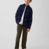 Pantaloni kaki larghi Modern Uniform per bambini