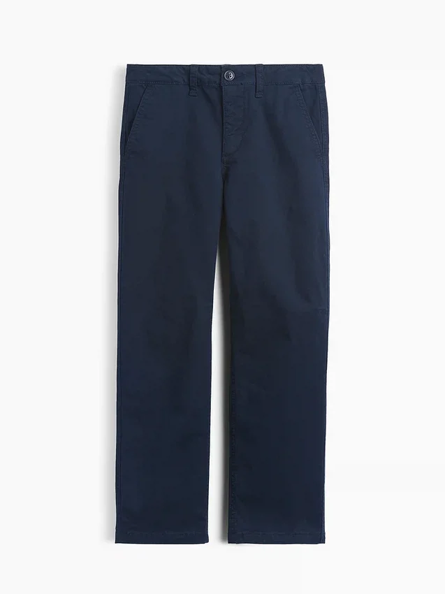 Pantaloni kaki larghi Modern Uniform per bambini