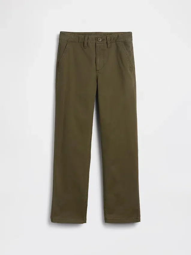 Pantaloni kaki larghi Modern Uniform per bambini