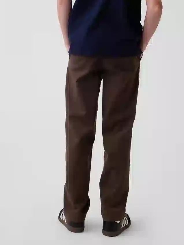 Pantaloni kaki larghi Modern Uniform per bambini
