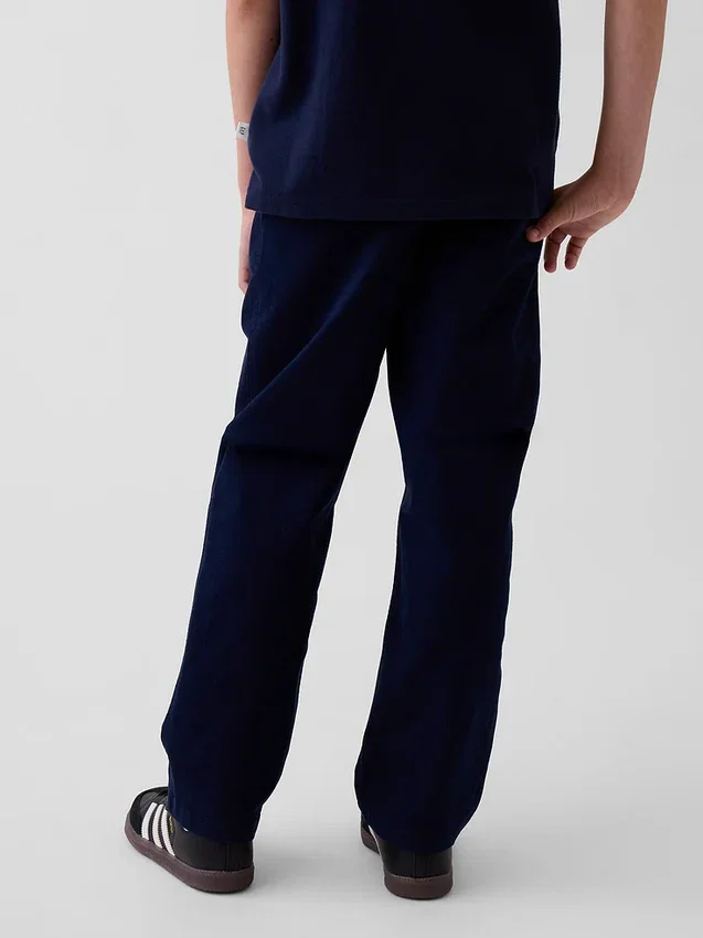 Pantaloni kaki larghi Modern Uniform per bambini