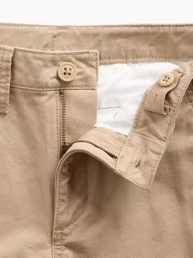 Pantaloni kaki larghi Modern Uniform per bambini