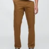 Pantaloni kaki moderni a vestibilità dritta