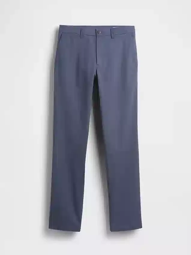Pantaloni kaki moderni a vestibilità dritta
