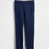 Pantaloni kaki skinny da uniforme per bambini