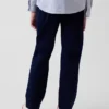 Pantaloni kaki slim da bambino in stile uniforme moderno