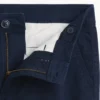 Pantaloni kaki slim da bambino in stile uniforme moderno