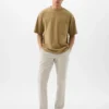 Pantaloni kaki slim ibridi