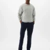 Pantaloni kaki slim ibridi