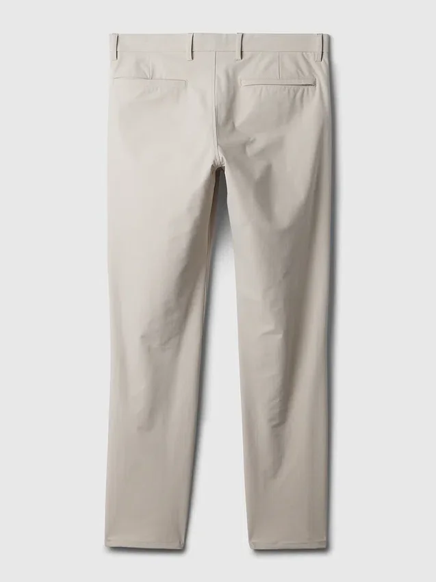 Pantaloni kaki slim ibridi