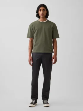 Pantaloni kaki slim moderni